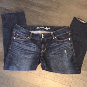 AEO Artist Crop Jeans